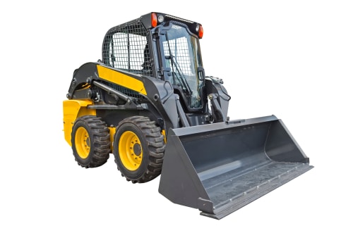 Small,Compact,Skid,Steer,Loader